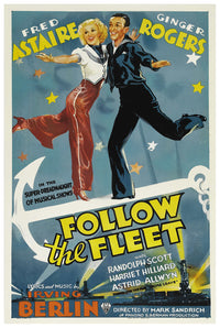 Follow the Fleet 1936 - US - Classic Movie Poster
