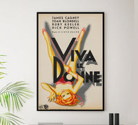 Footlight Parade 1933 - James Cagney - Italy - Classic Movie Poster