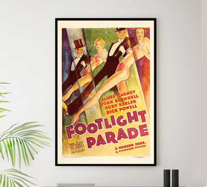 Footlight Parade 1933 - James Cagney - US 2 - Classic Movie Poster