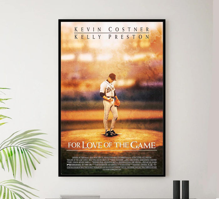 For Love of the Game 1999 - Kevin Costner - Vintage Classic Movie Poster