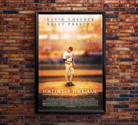For Love of the Game 1999 - Kevin Costner - Vintage Classic Movie Poster
