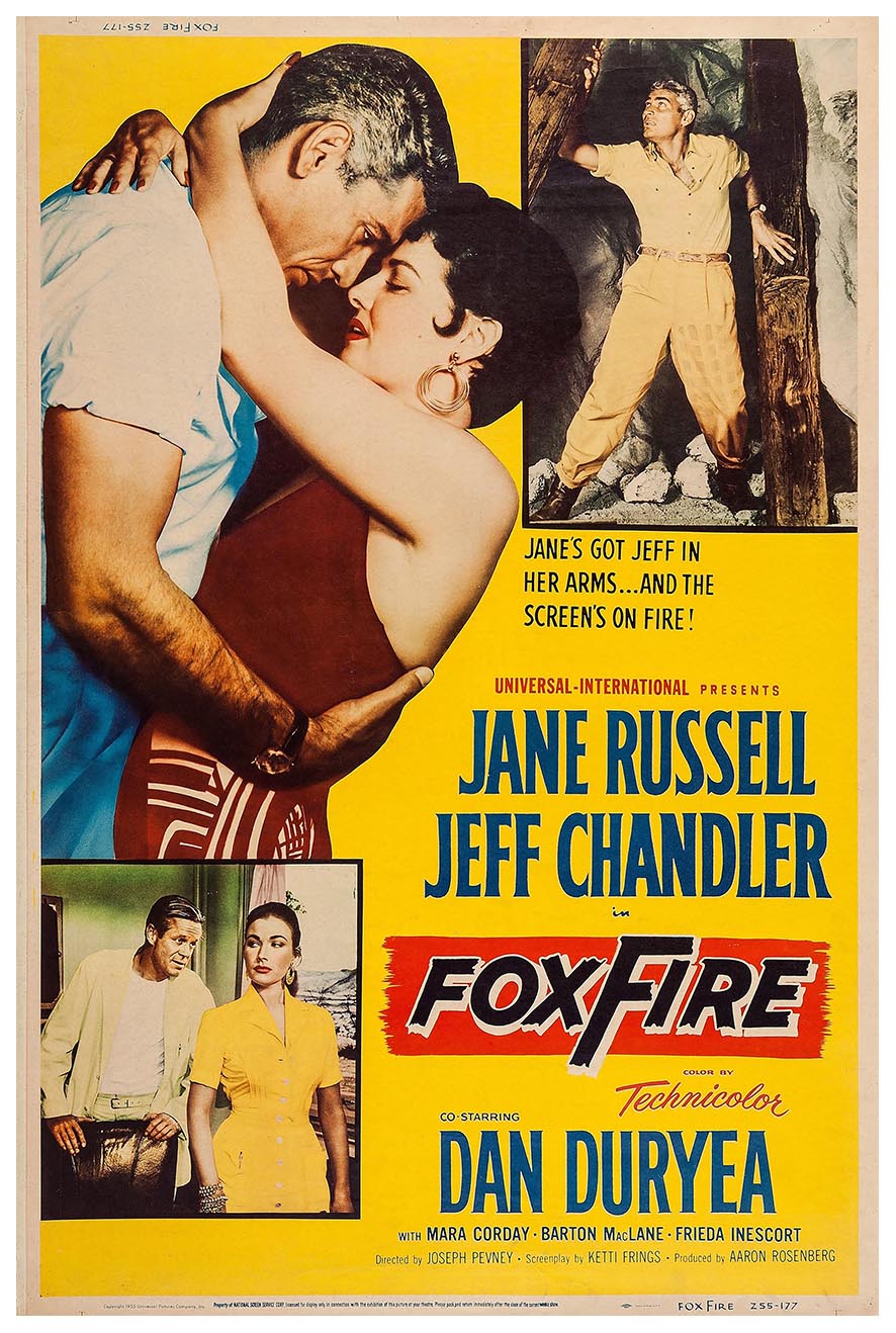 Foxfire 1955 v2 - Vintage Classic Movie Poster – Lost Island