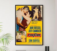 Foxfire 1955 v2 - Vintage Classic Movie Poster