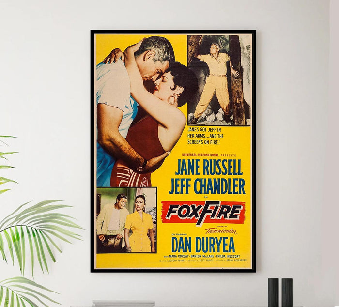 Foxfire 1955 v2 - Vintage Classic Movie Poster