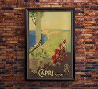 Italy - Capri - Vintage Travel Poster