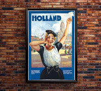 Holland - Vintage Travel Poster