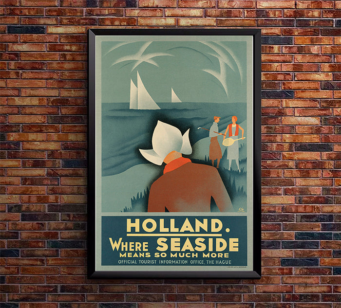 Holland v2 - Vintage Travel Poster