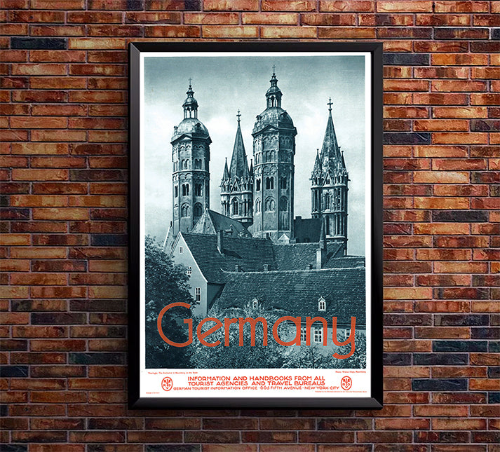 Germany - Vintage Travel Poster