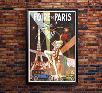 France - Paris Foire de Paris - 1925 - Vintage Travel Poster