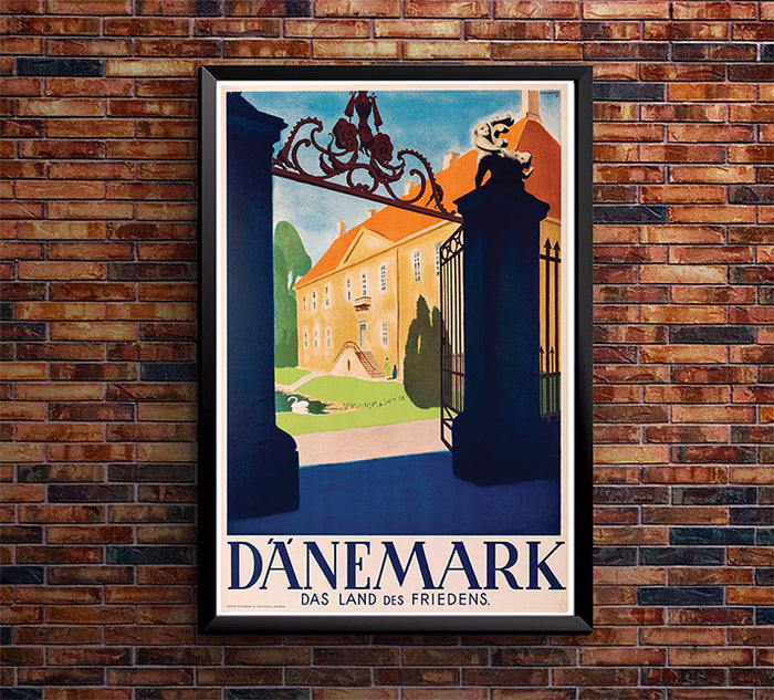 Denmark - Danemark - Vintage Travel Poster