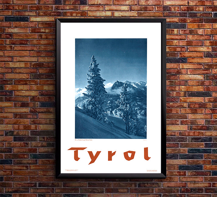 Austria - Tyrol - Vintage Travel Poster