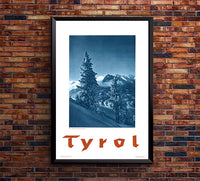 Austria - Tyrol - Vintage Travel Poster