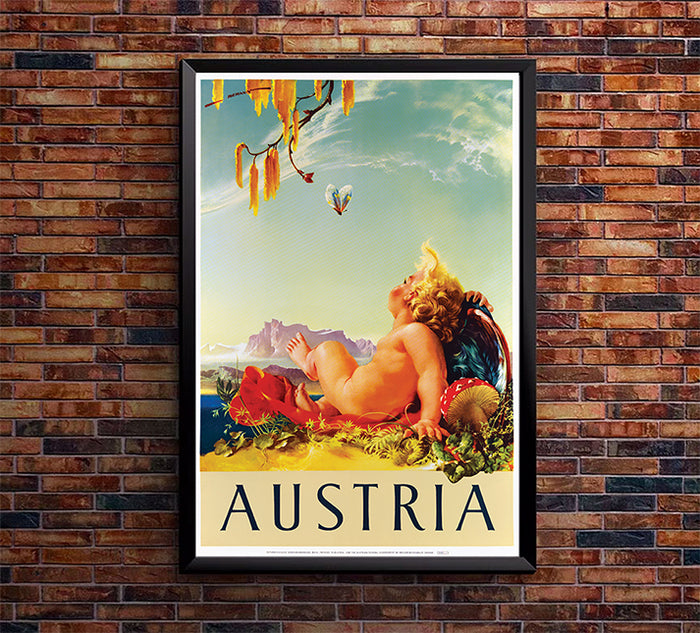 Austria v2 - Vintage Travel Poster