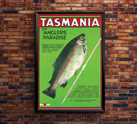 Australia - Tasmania 2 - Vintage Travel Poster