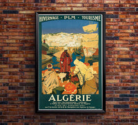 Africa - Algeria - Vintage Travel Poster