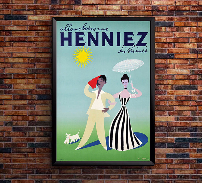 Switzerland - Henniez - Vintage Travel Poster