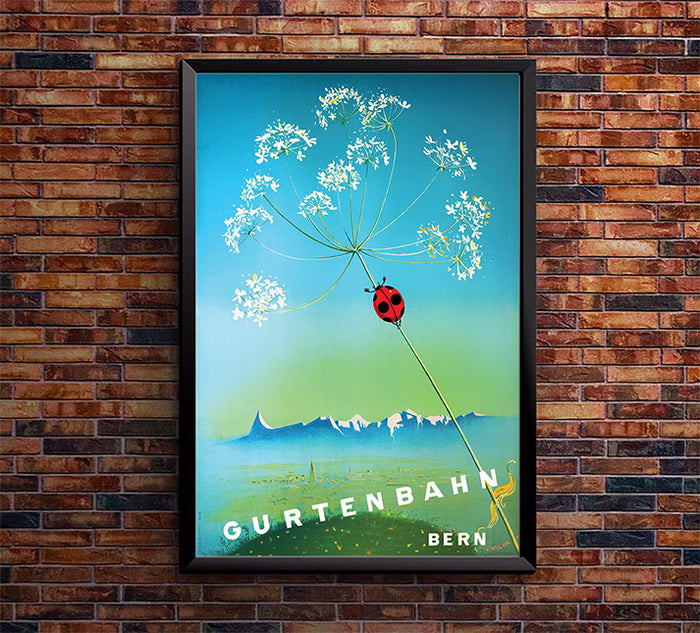 Switzerland - Bern - Vintage Travel Poster