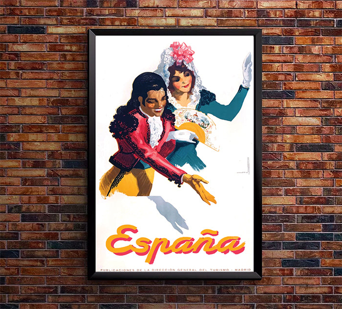 Spain - Espana 4 - Vintage Travel Poster