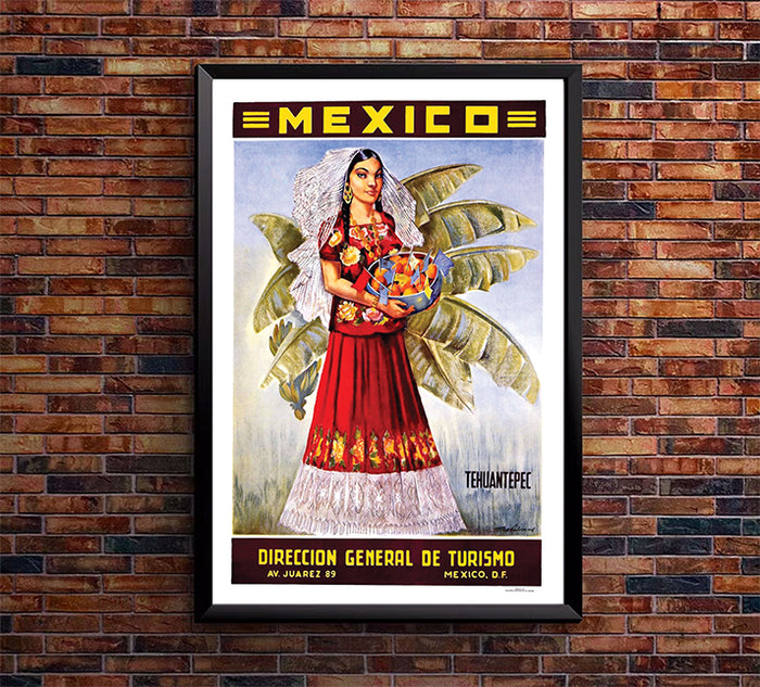 Mexico - Director of Tourism - Vintage Travel Poster