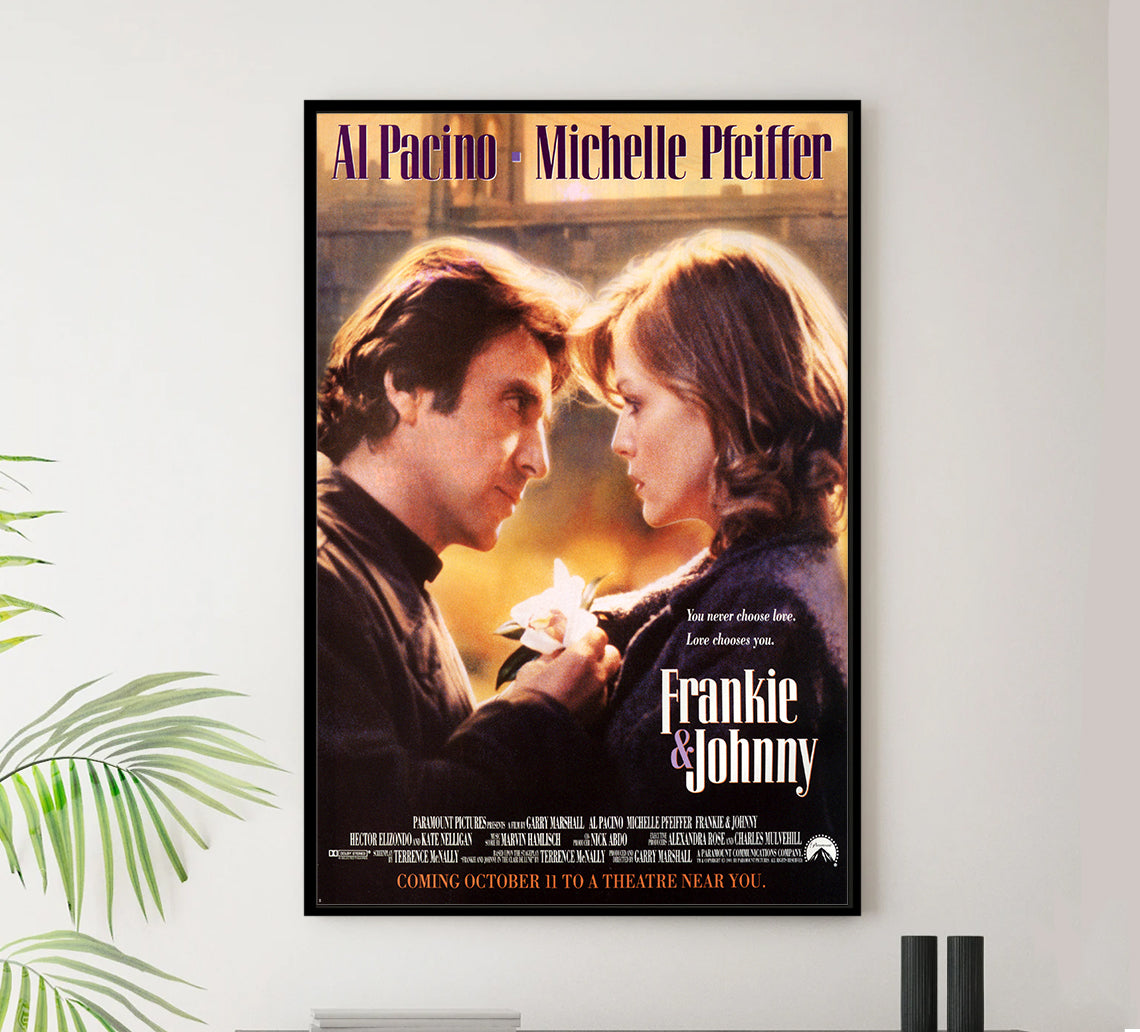 Frankie and Johnny 1991 - AL Pacino - US - Classic Movie Poster