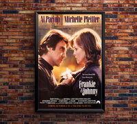 Frankie and Johnny 1991 - AL Pacino - US - Classic Movie Poster