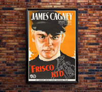 Frisco Kid 1935 - James Cagney - Sweden - Classic Movie Poster