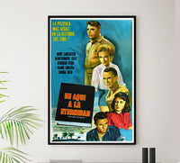 From Here to Eternity 1953 - Burt Lancaster - Argentina - Classic Movie Poster