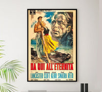 From Here to Eternity 1953 - Burt Lancaster - Italy (2) - Classic Movie Poster