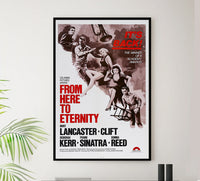From Here to Eternity 1953 - Burt Lancaster - US - Classic Movie Poster