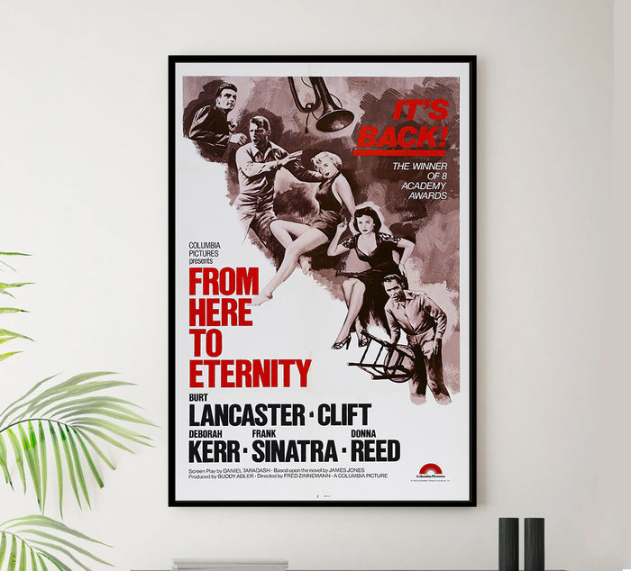 From Here to Eternity 1953 - Burt Lancaster - US - Classic Movie Poster