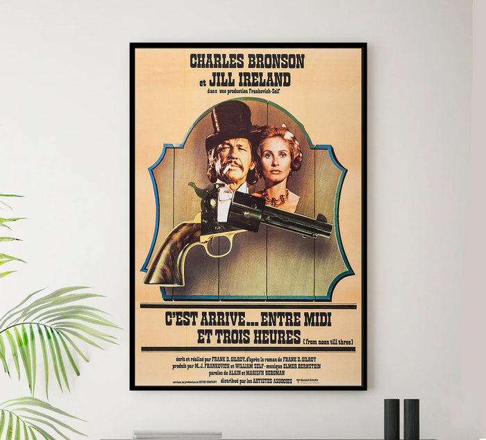 From Noon Till Three 1976 - France - Classic Movie Poster