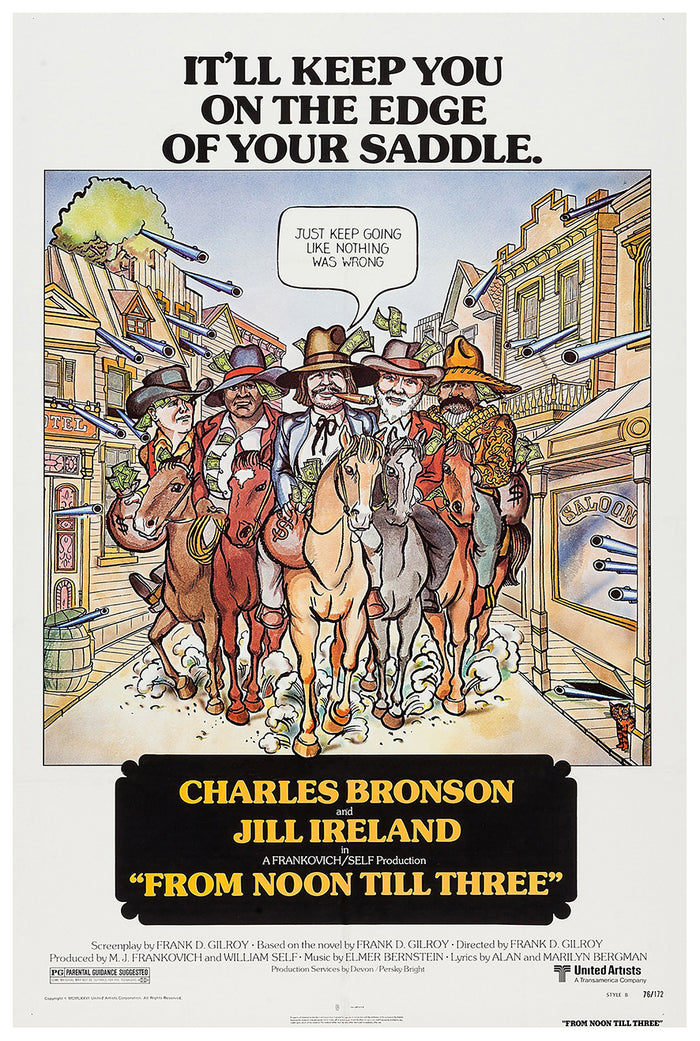 From Noon Till Three 1976 - US (2) - Classic Movie Poster