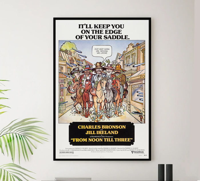 From Noon Till Three 1976 - US (2) - Classic Movie Poster