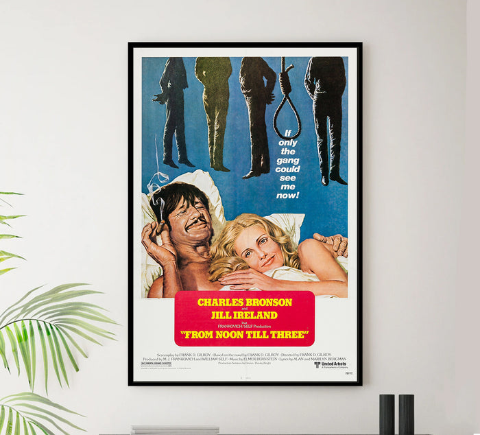 From Noon Till Three 1976 - Charles Bronson - US - Classic Movie Poster