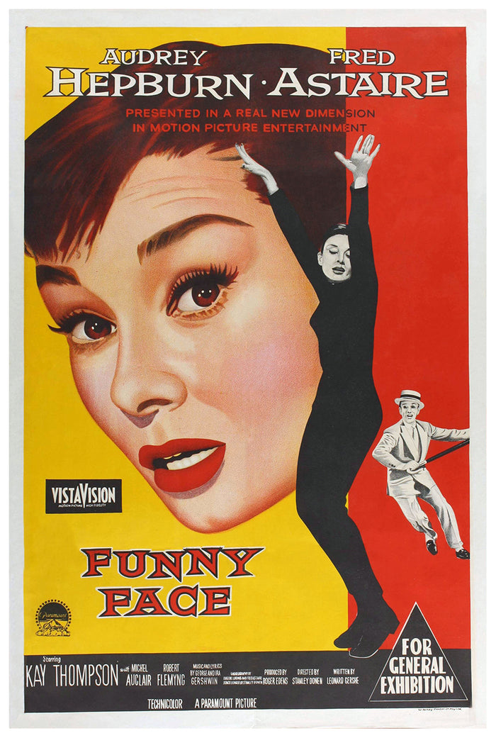 Funny Face 1957 - Australia - Classic Movie Poster