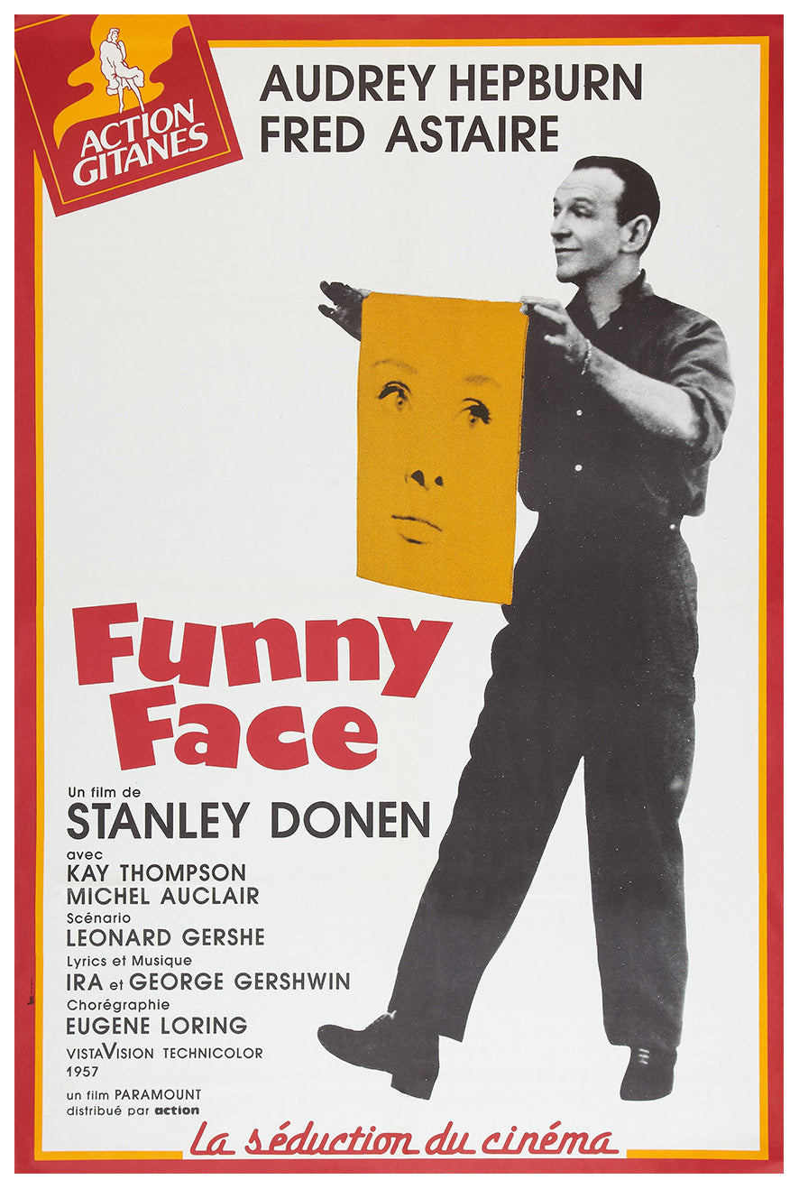 Funny Face 1957 - France (2) - Classic Movie Poster