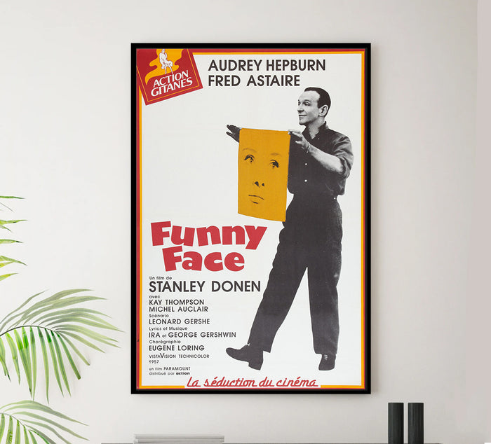 Funny Face 1957 - France (2) - Classic Movie Poster