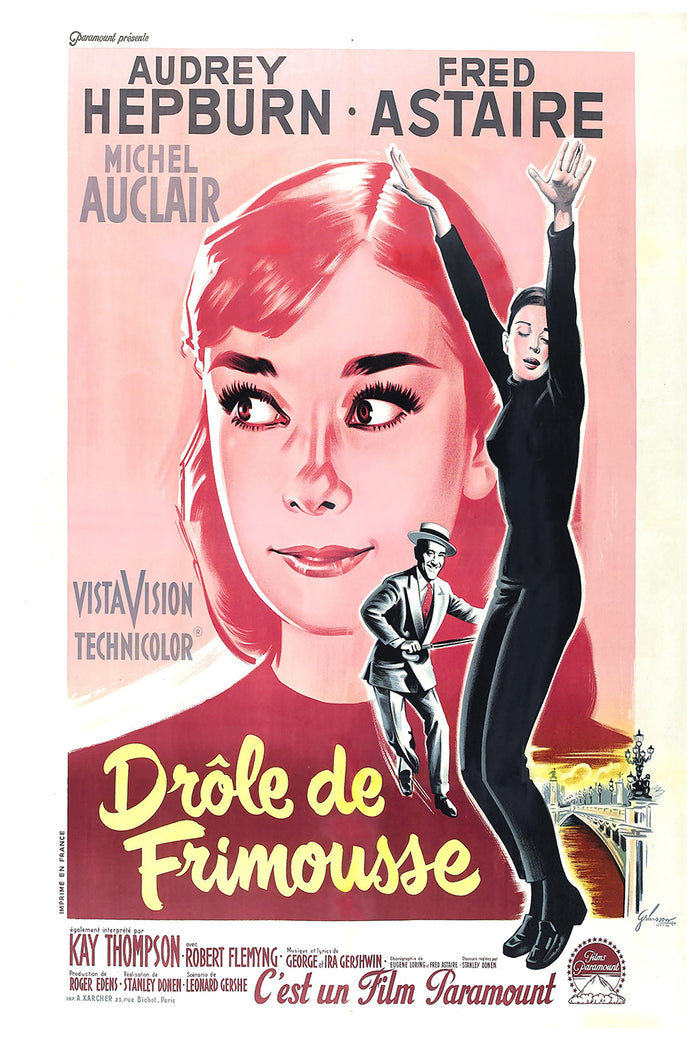 Funny Face 1957 - France - Classic Movie Poster