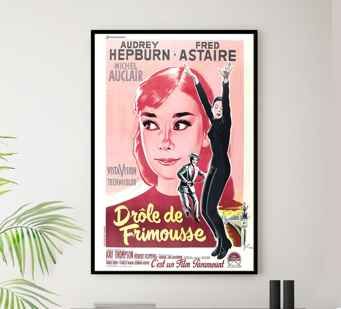 Funny Face 1957 - France - Classic Movie Poster