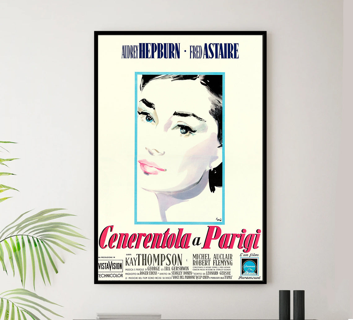 Funny Face 1957 - Italy (3) - Classic Movie Poster