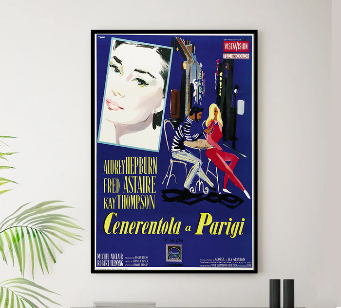 Funny Face 1957 - Italy (4) - Classic Movie Poster