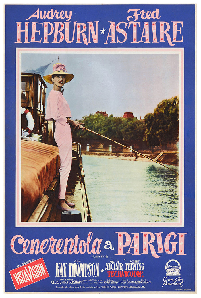 Funny Face 1957 - Italy - Classic Movie Poster