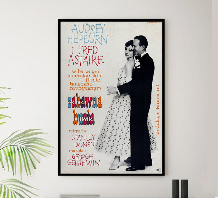 Funny Face 1957 - Poland - Classic Movie Poster