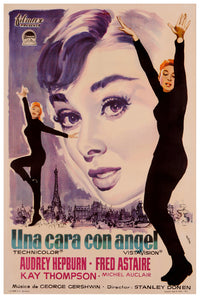 Funny Face 1957 - Spain - Classic Movie Poster