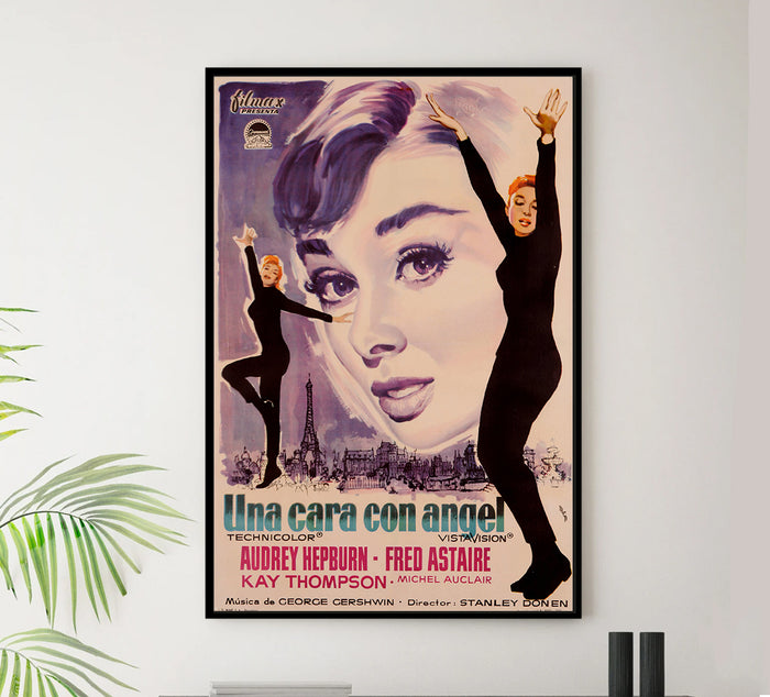 Funny Face 1957 - Spain - Classic Movie Poster