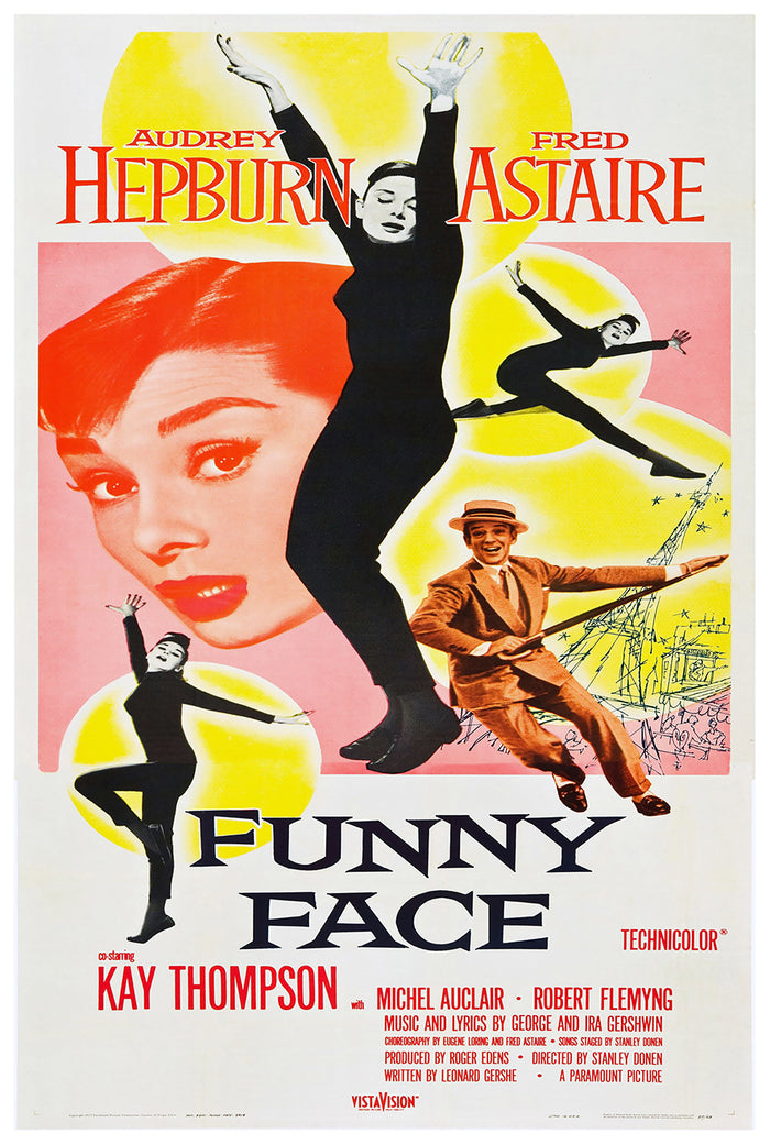 Funny Face 1957 - US (2) - Classic Movie Poster