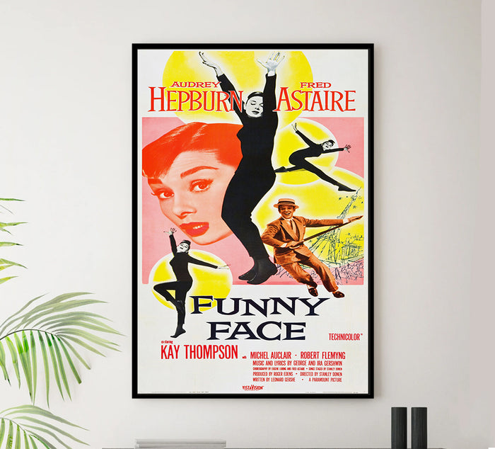 Funny Face 1957 - US (2) - Classic Movie Poster