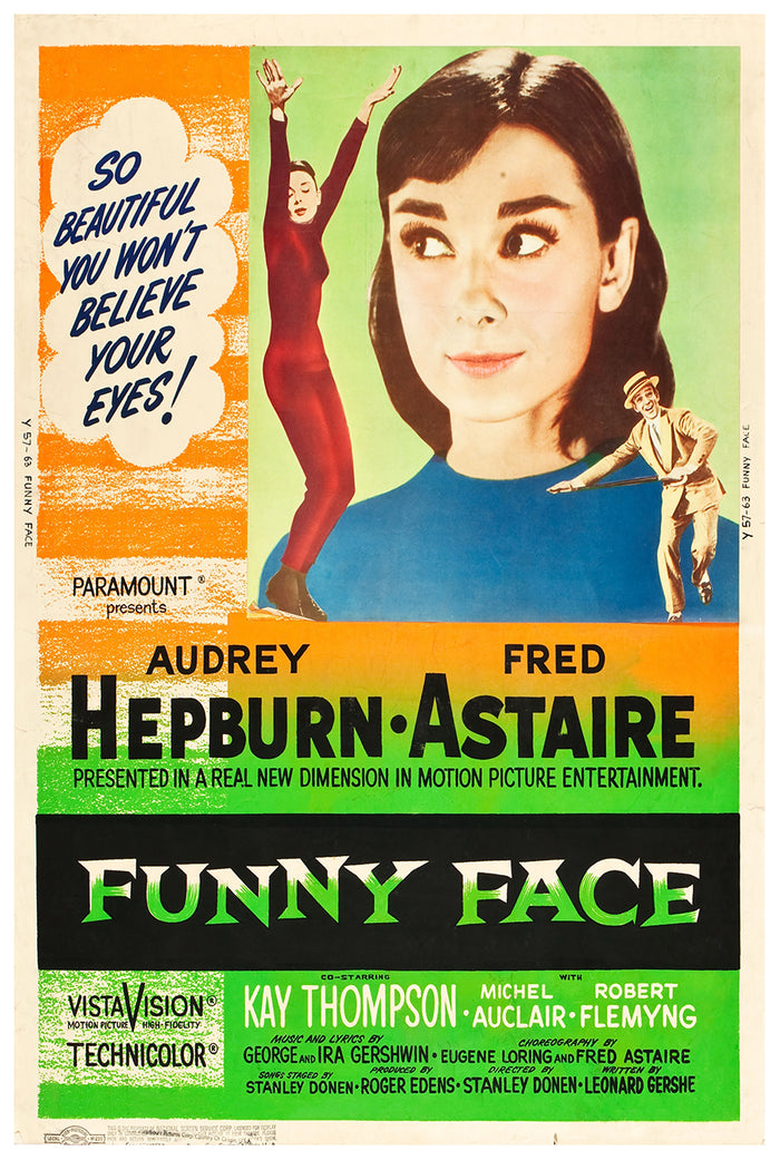 Funny Face 1957 - US (4) - Classic Movie Poster
