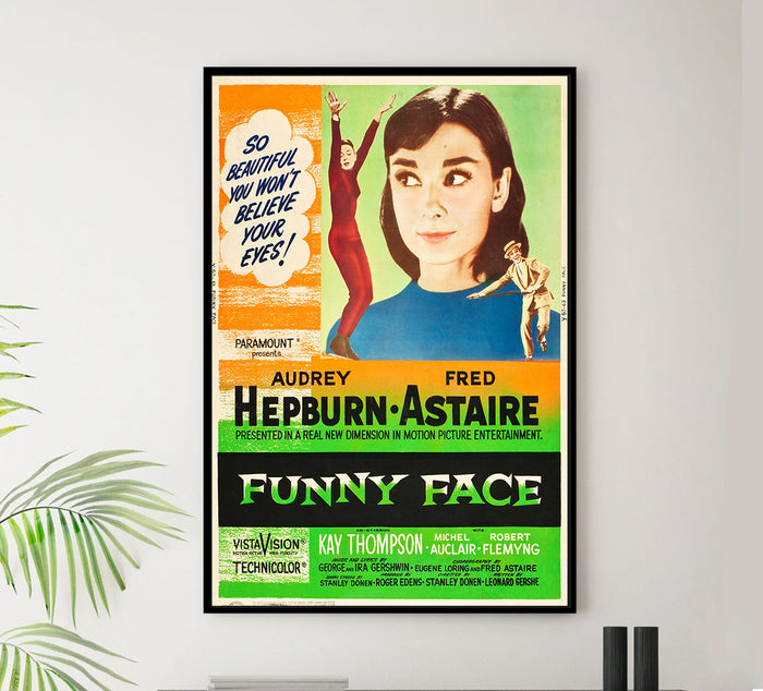 Funny Face 1957 - US (4) - Classic Movie Poster