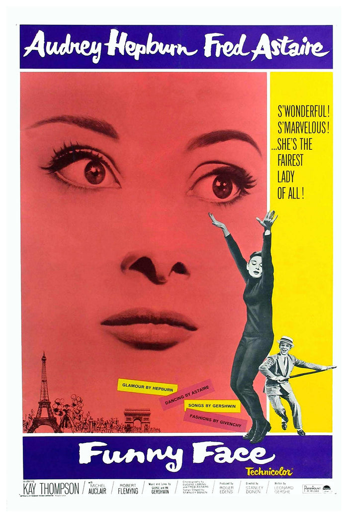 Funny Face 1957 - US - Classic Movie Poster